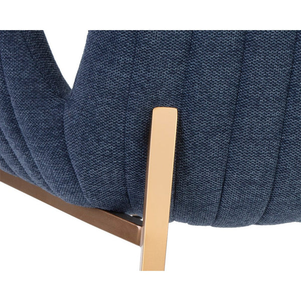 Lucano Dining Armchair - Belfast Navy