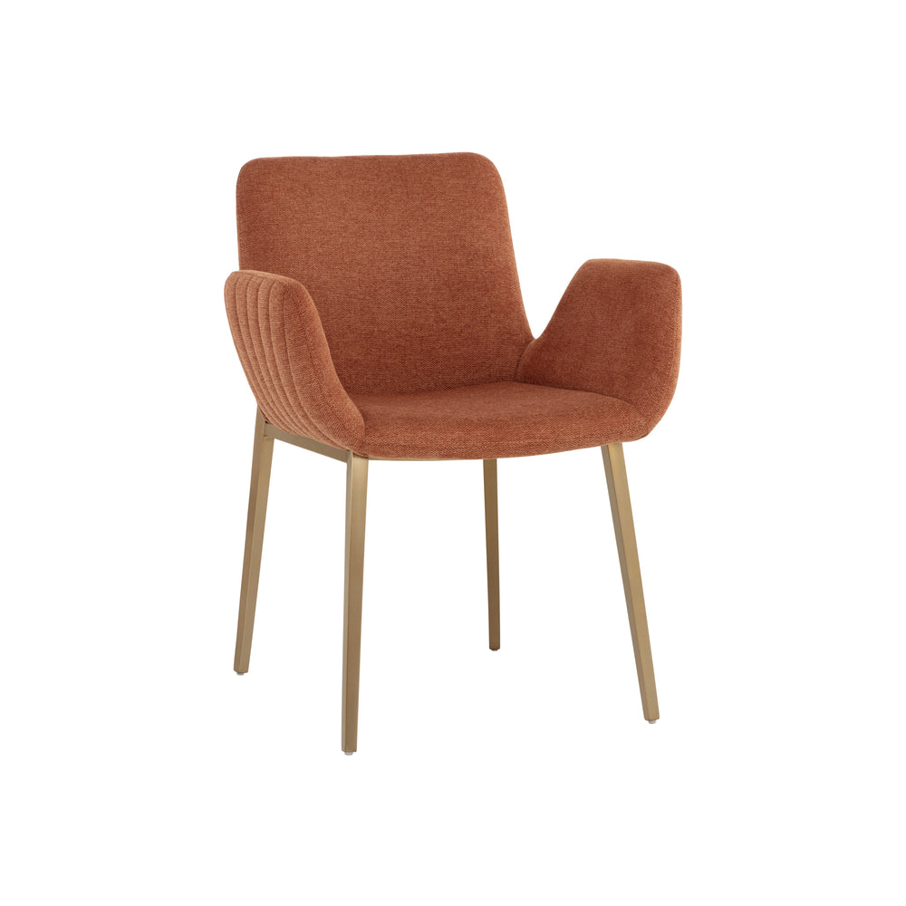 Lucano Dining Armchair - Belfast Rust