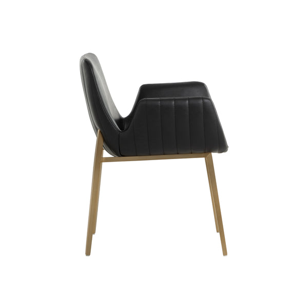Lucano Dining Armchair - Bravo Black