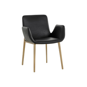 Lucano Dining Armchair - Bravo Black