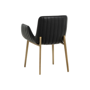 Lucano Dining Armchair - Bravo Black