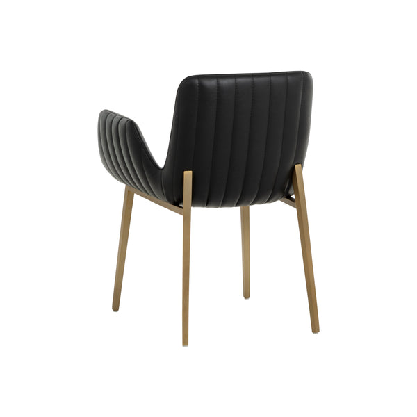 Lucano Dining Armchair - Bravo Black