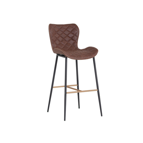 Lyla Barstool - Antique Brown