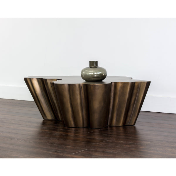 Lynx Coffee Table - Antique Bronze