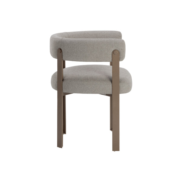 Mae Dining Armchair - Ernst Sandstone