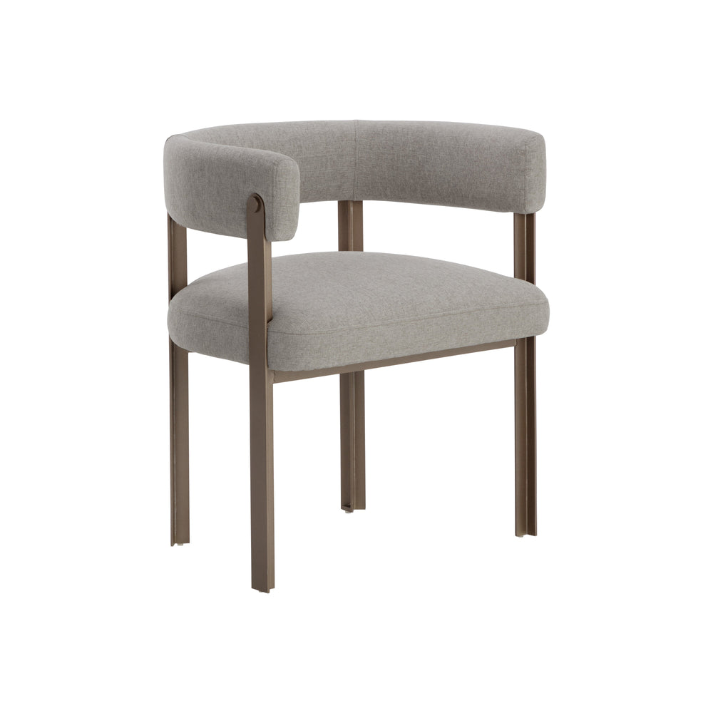 Mae Dining Armchair - Ernst Sandstone