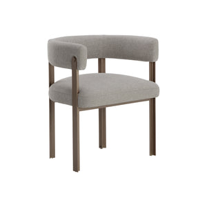 Mae Dining Armchair - Ernst Sandstone