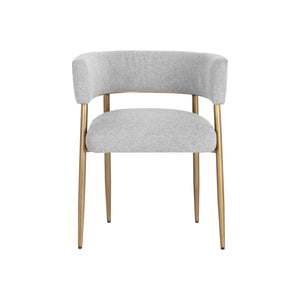 Maestro Dining Armchair - Belfast Heather Grey