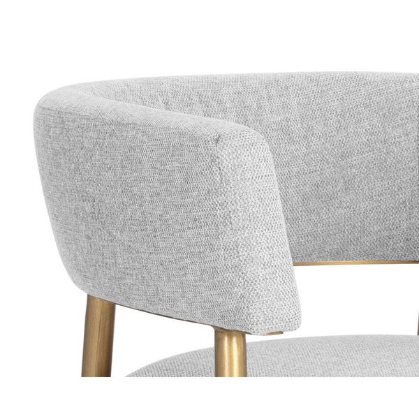 Maestro Dining Armchair - Belfast Heather Grey