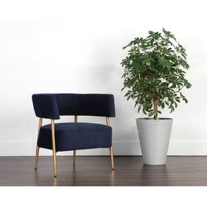 Maestro Lounge Chair - Danny Navy