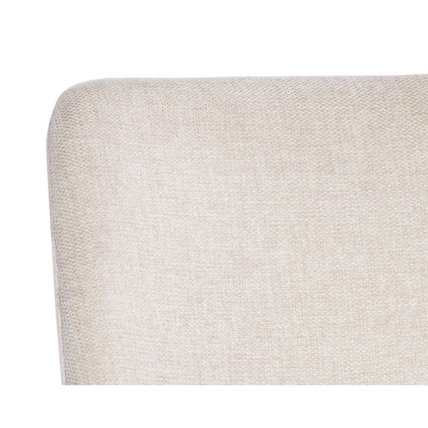 Marie Dining Chair - Belfast Oatmeal / Bravo Cognac