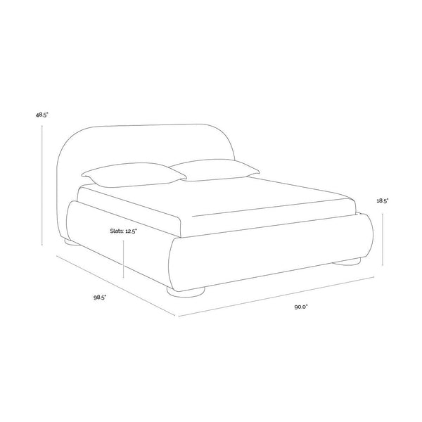 Marin Bed King - Kona Camel