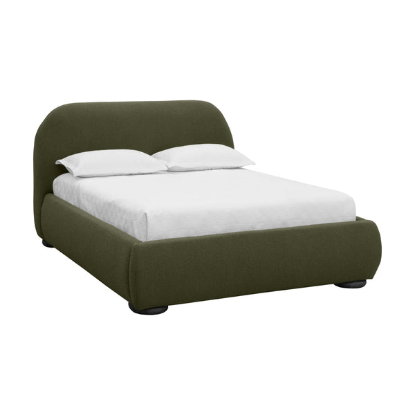 Marin Bed Queen - Copenhagen Olive