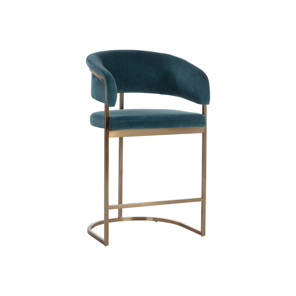 Marris Counter Stool - Gold - Danny Teal