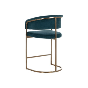 Marris Counter Stool - Gold - Danny Teal