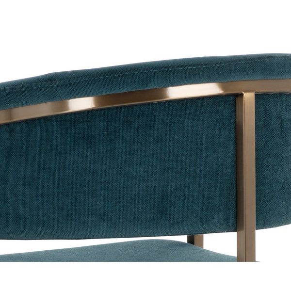 Marris Counter Stool - Gold - Danny Teal