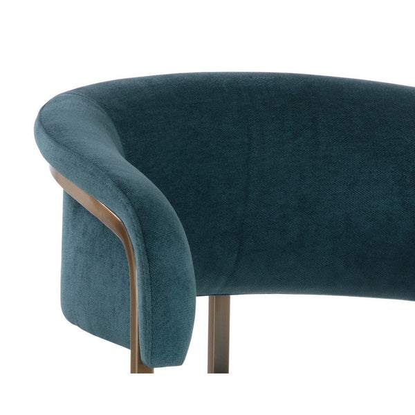 Marris Counter Stool - Gold - Danny Teal