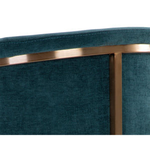 Marris Dining Armchair - Gold - Danny Teal