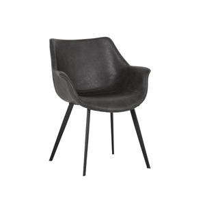 Mason Dining Armchair - Town Grey