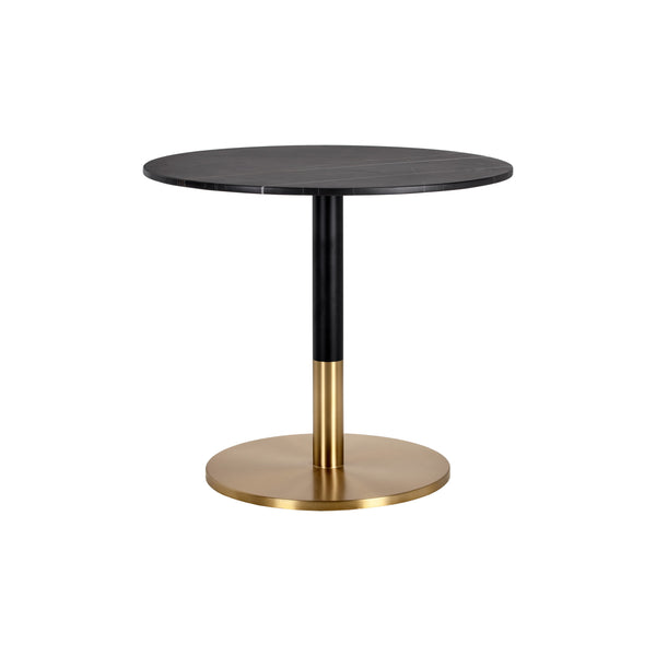 Massie Bistro Table - Black Marble - 35.5"