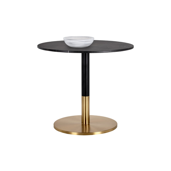 Massie Bistro Table - Black Marble - 35.5"