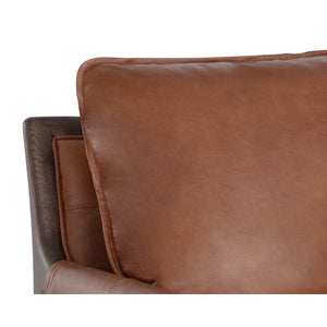 Mauti Armchair - Brown - Shalimar Tobacco Leather