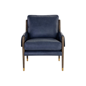 Mauti Armchair - Distressed Brown - Cortina Ink Leather