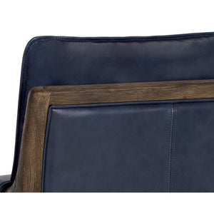 Mauti Armchair - Distressed Brown - Cortina Ink Leather