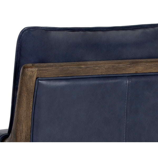Mauti Armchair - Distressed Brown - Cortina Ink Leather