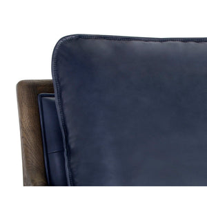 Mauti Armchair - Distressed Brown - Cortina Ink Leather