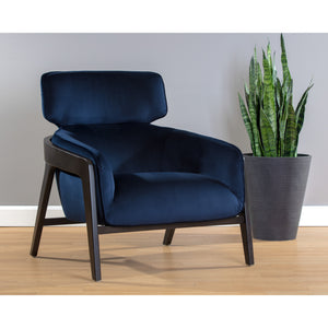 Maximus Lounge Chair - Metropolis Blue
