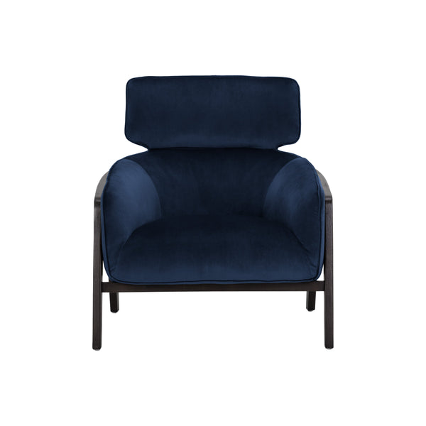 Maximus Lounge Chair - Metropolis Blue
