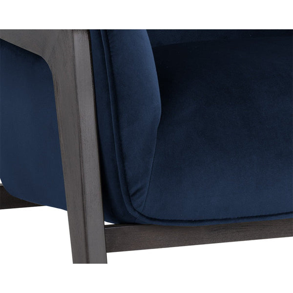 Maximus Lounge Chair - Metropolis Blue