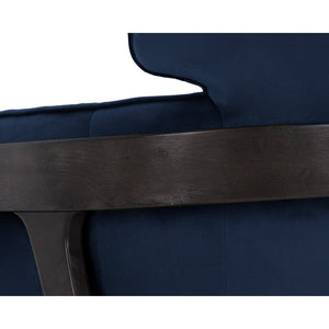 Maximus Lounge Chair - Metropolis Blue
