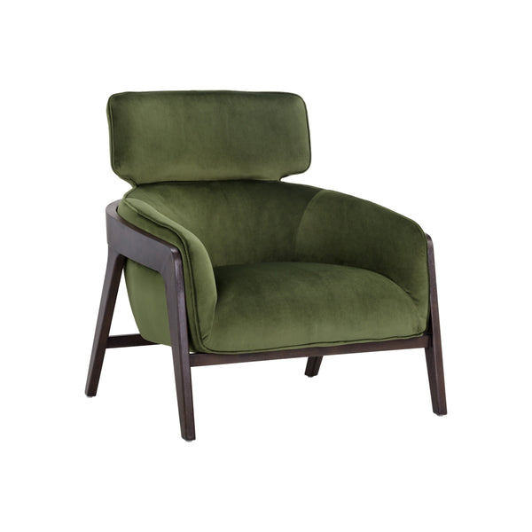 Maximus Lounge Chair - Moss Green