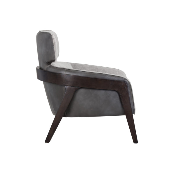 Maximus Lounge Chair - Polo Club Stone / Overcast Grey