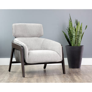 Maximus Lounge Chair - Polo Club Stone / Overcast Grey