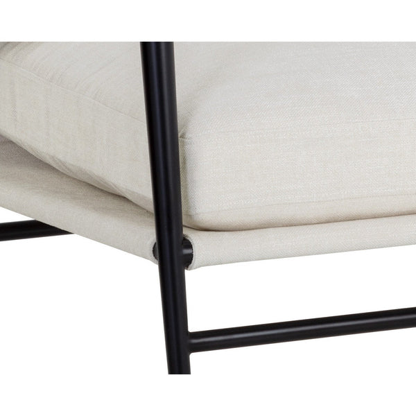 Meadow Armchair - Heather Ivory Tweed