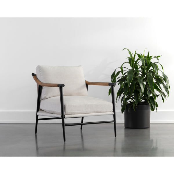 Meadow Armchair - Heather Ivory Tweed