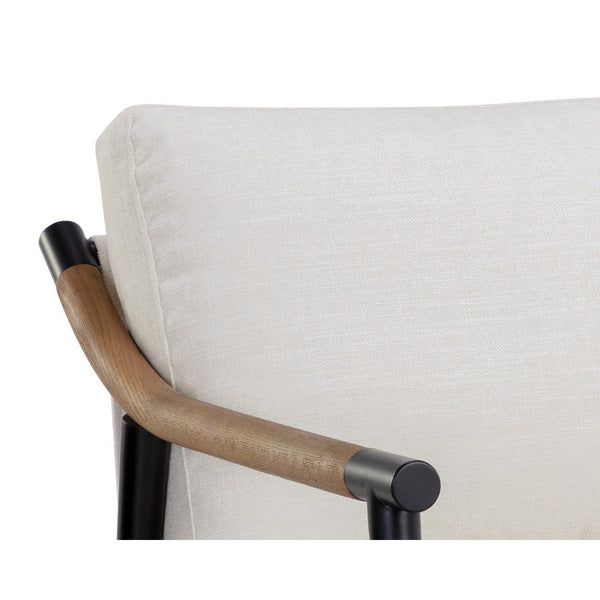 Meadow Armchair - Heather Ivory Tweed
