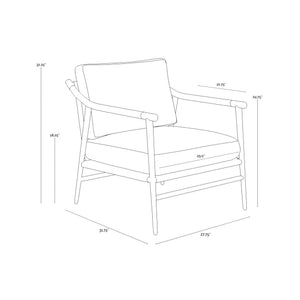 Meadow Armchair - Vault Fog