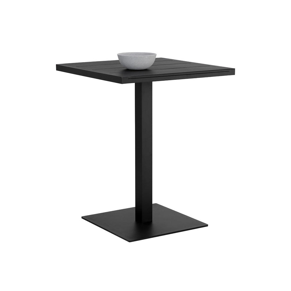 Merano Bar Table Square - Black