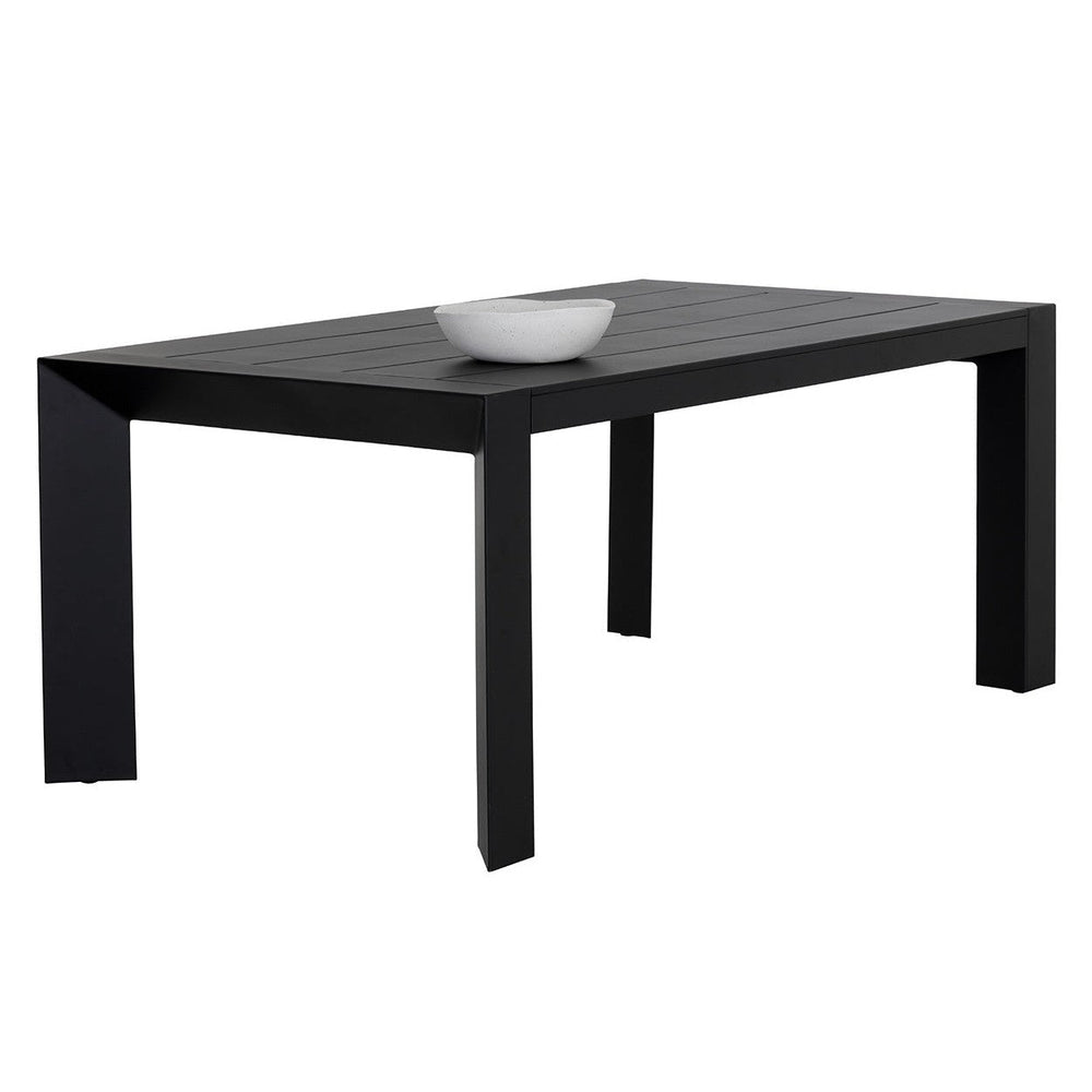 Merano Dining Table - Black - 70"
