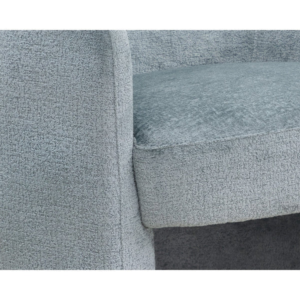 Mircea Lounge Chair - Bergen French Blue