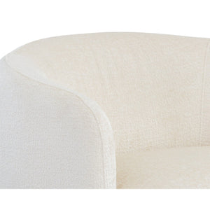 Mircea Lounge Chair - Bergen Ivory