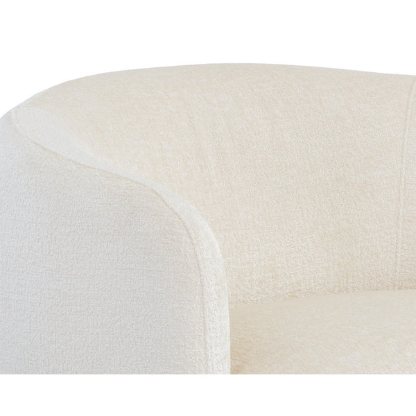 Mircea Lounge Chair - Bergen Ivory