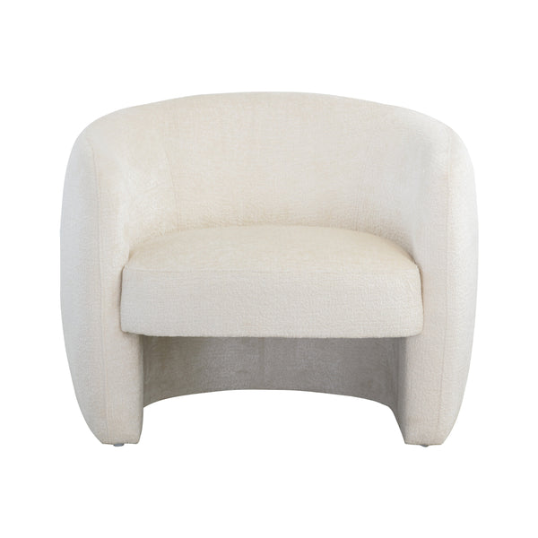 Mircea Lounge Chair - Bergen Ivory