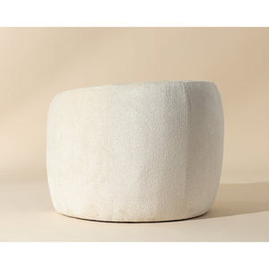 Mircea Lounge Chair - Bergen Ivory