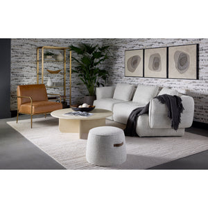 Mitchell Ottoman - Merino Cotton