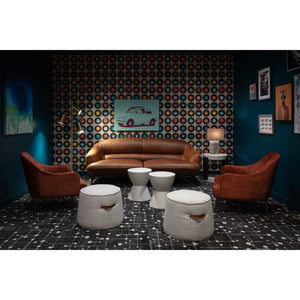 Mitchell Ottoman - Merino Cotton